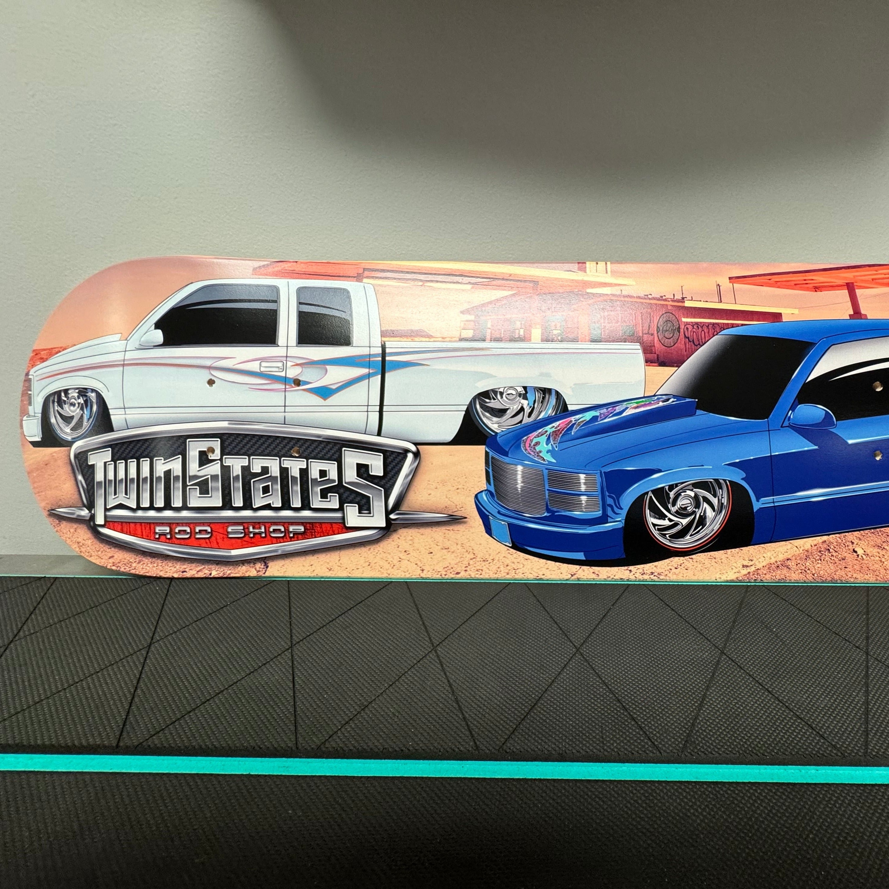 Eli and Yanceys OBS Skate Deck | Twin States Rod Shop