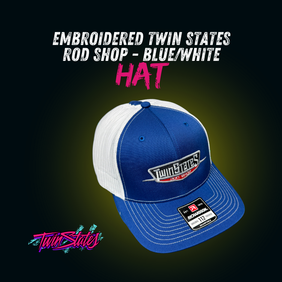 Embroidered Twin States Rod Shop Hat