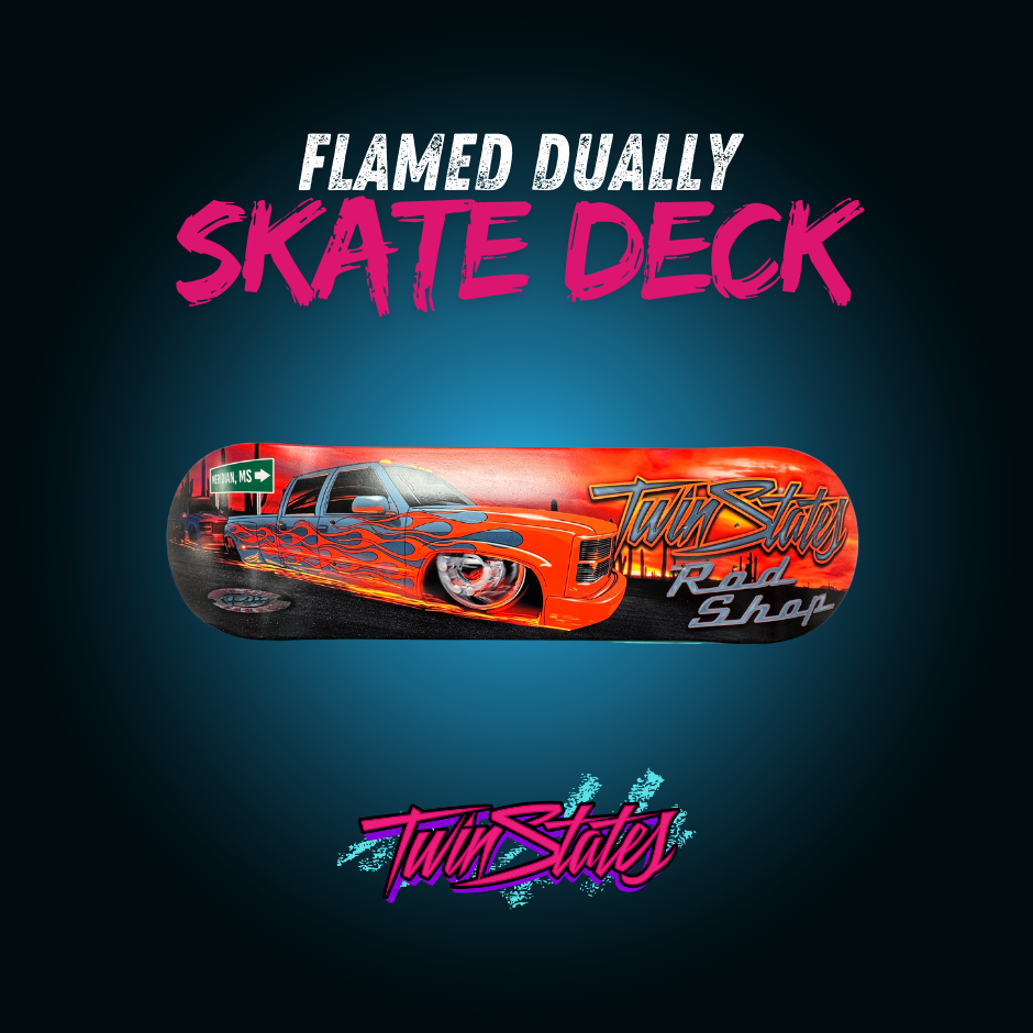 Flamed Dually Skate Deck