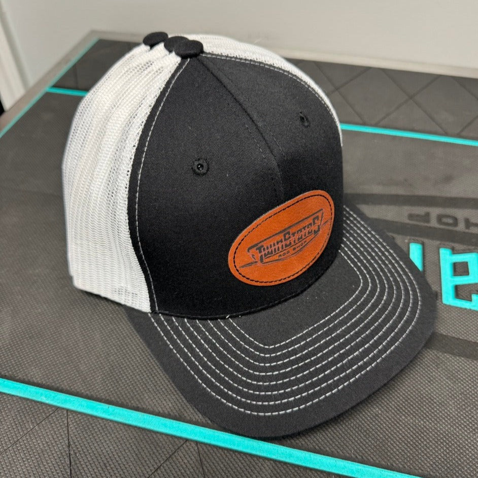 Leather Logo | Twin States Rod Shop Hat
