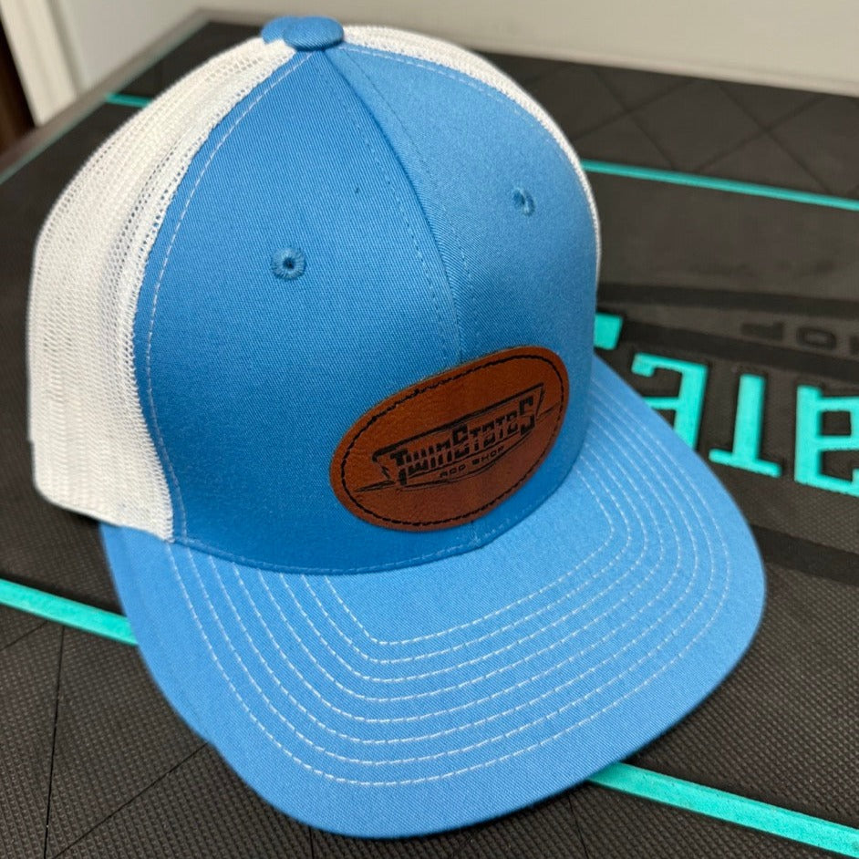 Leather Logo | Twin States Rod Shop Hat