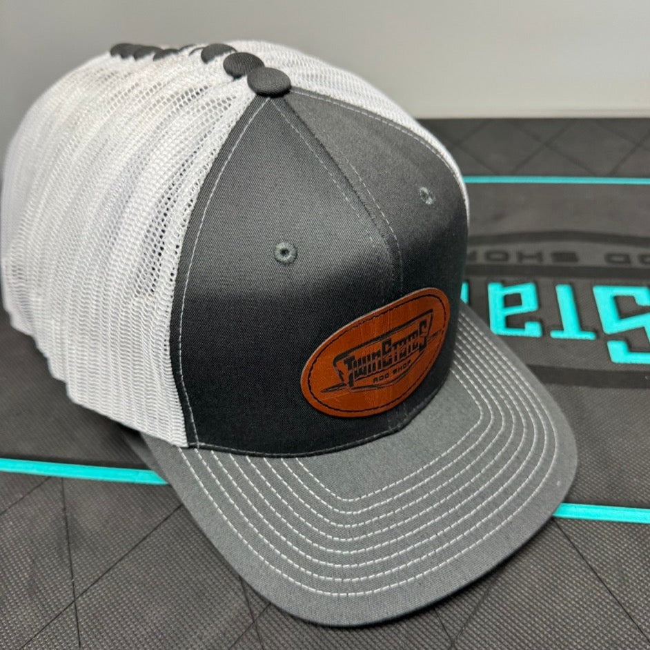 Leather Logo | Twin States Rod Shop Hat