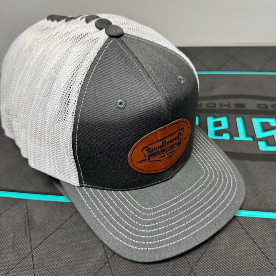 Leather Logo | Twin States Rod Shop Hat