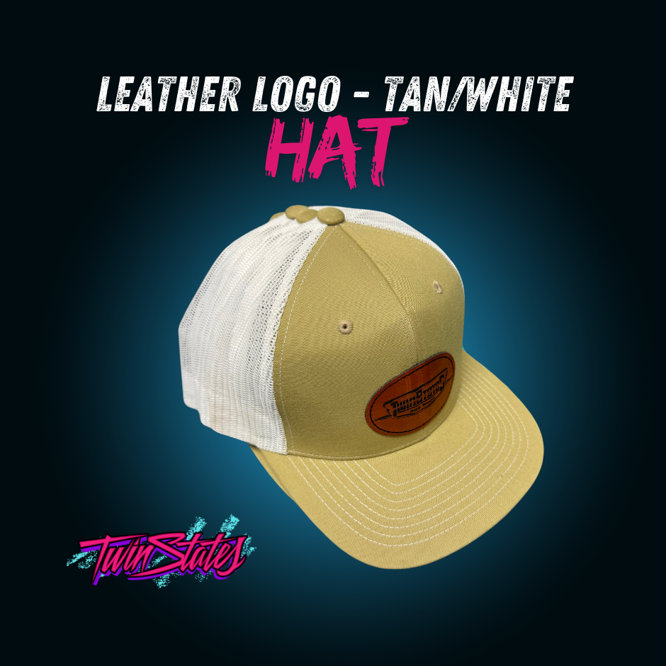 Leather Logo | Twin States Rod Shop Hat