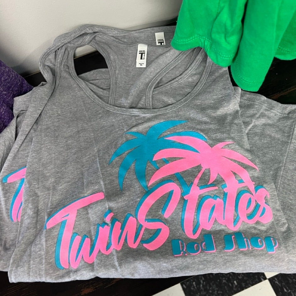 Palm Tree Tank Top | Twin States Rod Shop