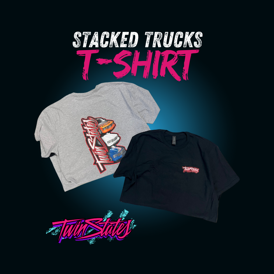 3 Trucks Stacked Logo T-Shirts | Twin States Rod Shop