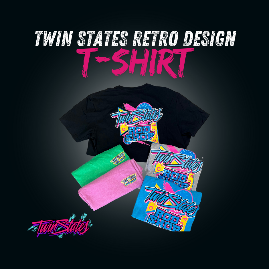 Twin States Retro Design T-Shirt