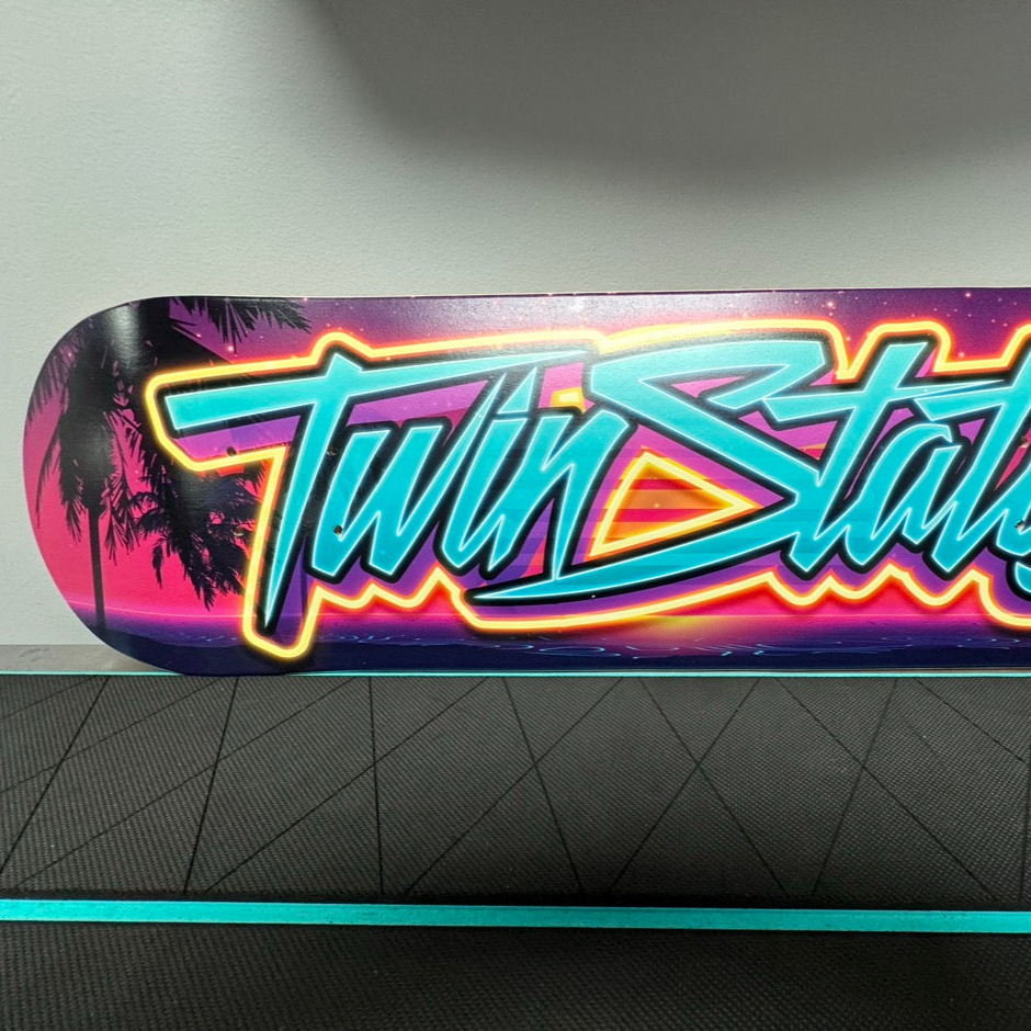 Twinstates Graffitti skate deck